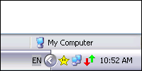 Flash systray icon