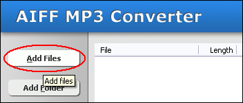 convert aiff to mp3