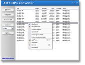 Click to view AIFF MP3 Converter screen shots