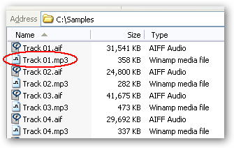 Browse outputted files