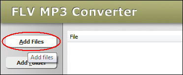 Click Add Files