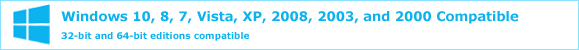 3GPP to MPEG Converter is compatible with Windows 10/8/7/Vista/XP/2008/2003/2000