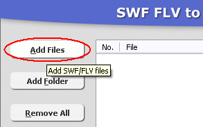 Add SWF/FLV files