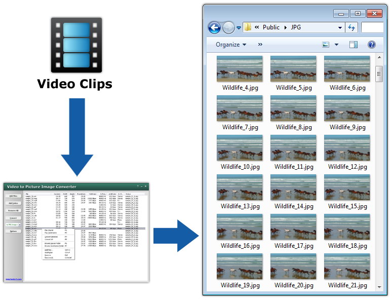 MPG to JPG Batch Converter – Convert MPG to JPG in Batch, Batch Conversion