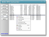 Click to view WAV MP3 Converter screen shots